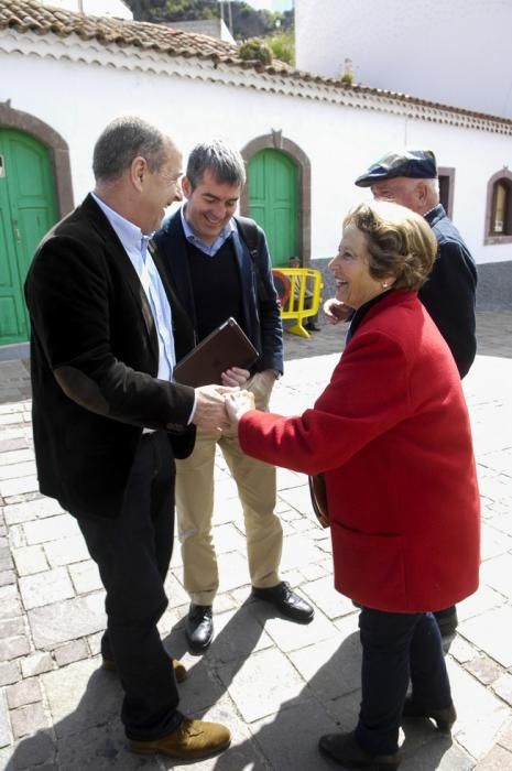 VISITA DE FERNANDO CLAVIJO A TEJEDA