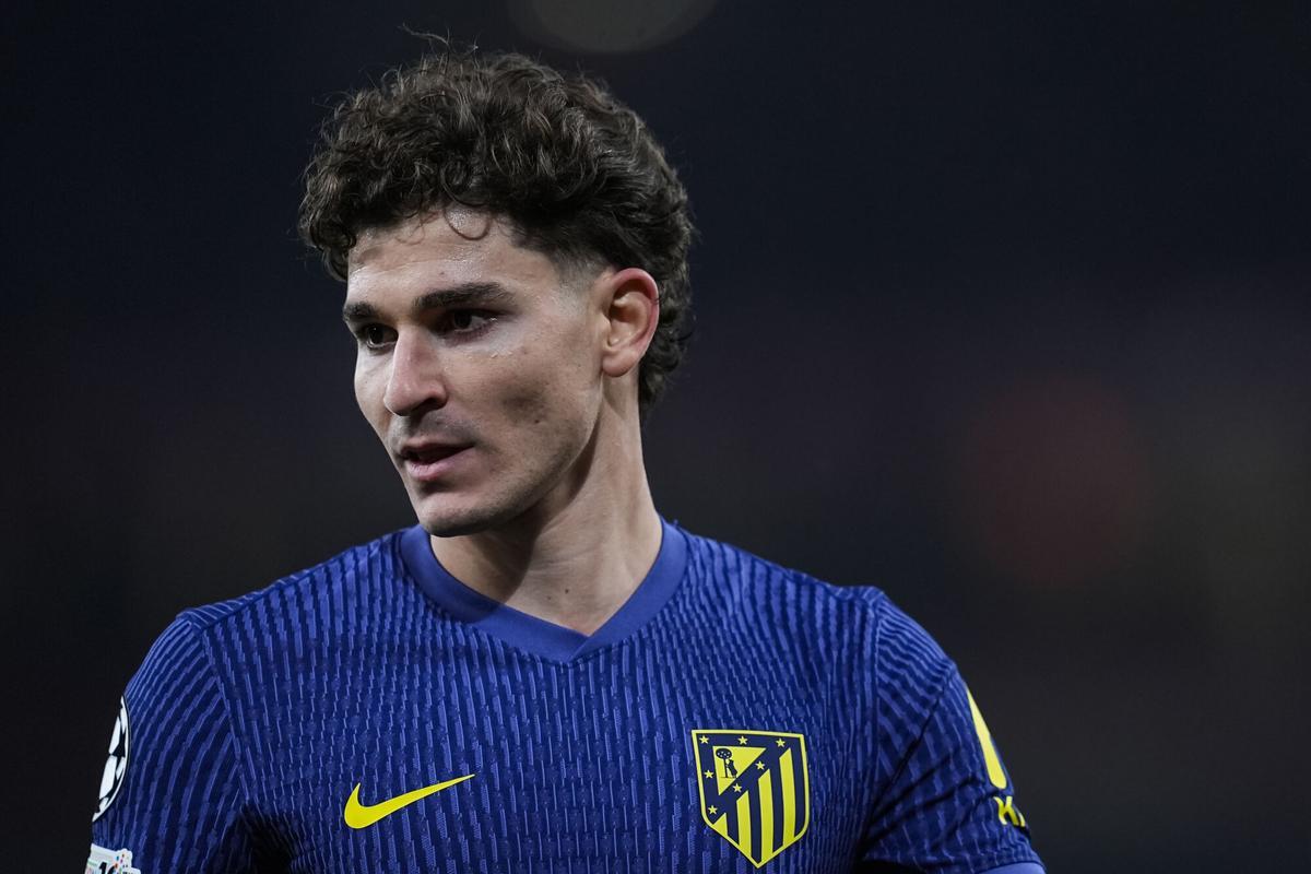 Julián Álvarez, en el Emirates
