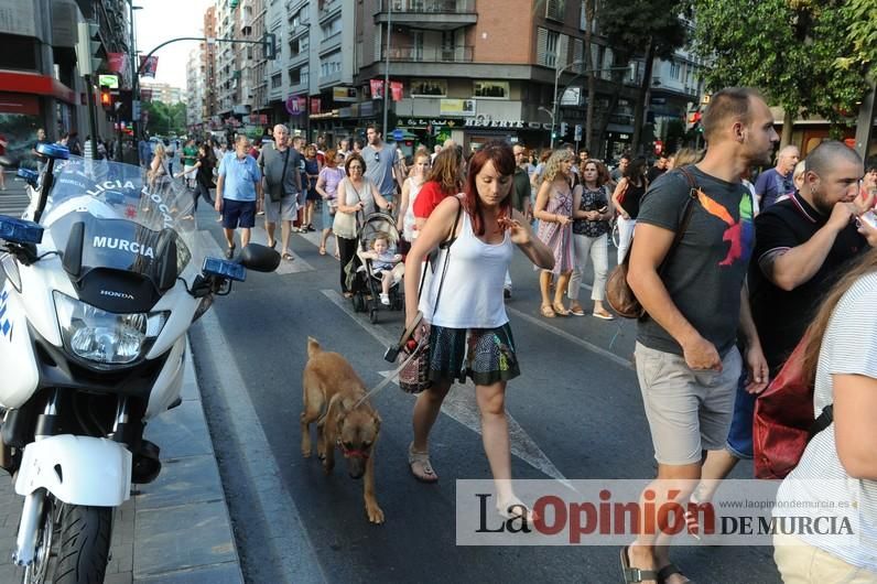 Más de cien voces piden en Murcia "acoger refugiados ya"