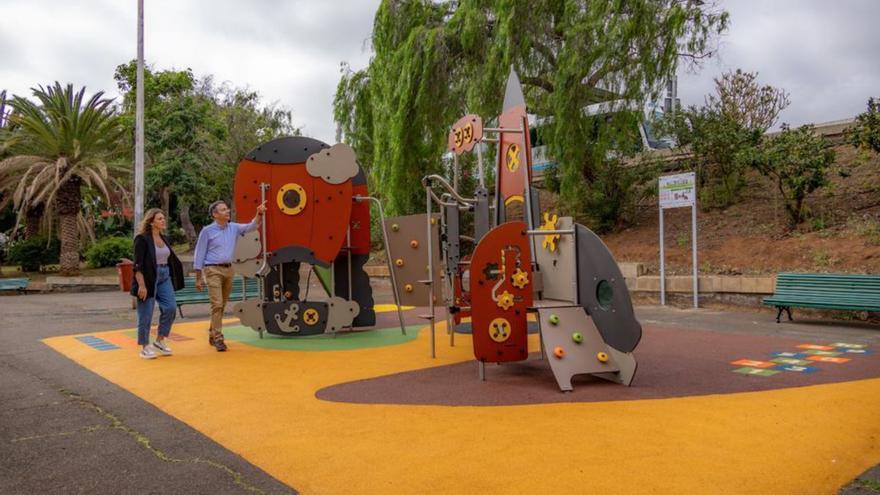 Nueva zona infantil en Salud-La Salle