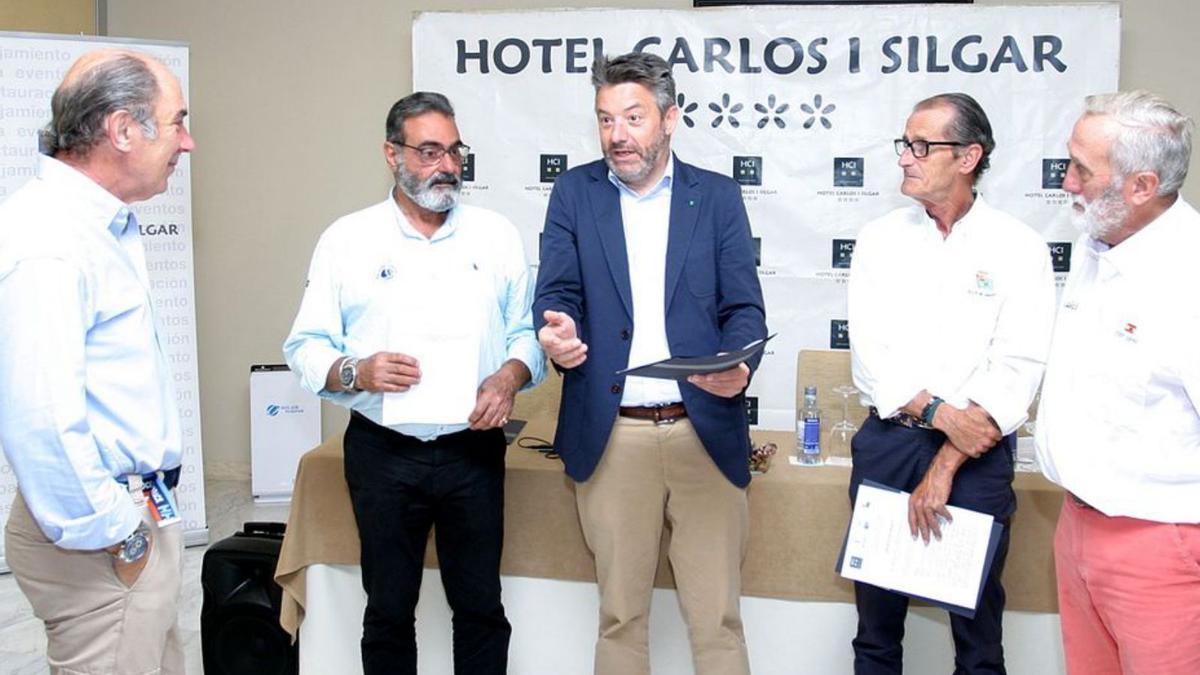 Presentación de la regata en Sanxenxo. |  // FDV