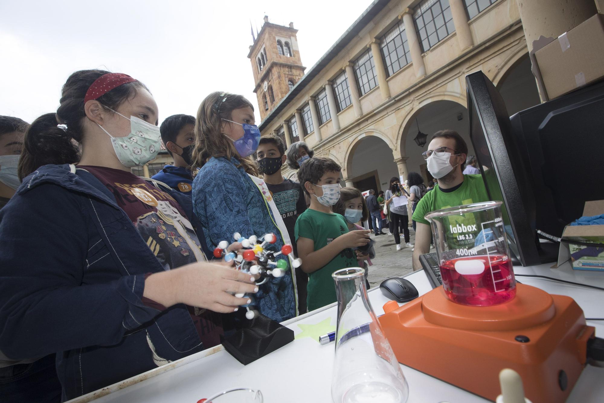 Así ha celebrado la Universidad de Oviedo la Noche europea de los investigadores