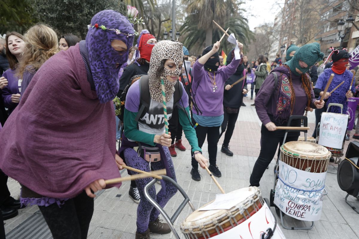 Así se ha desarrollado el 8M en Extremadura