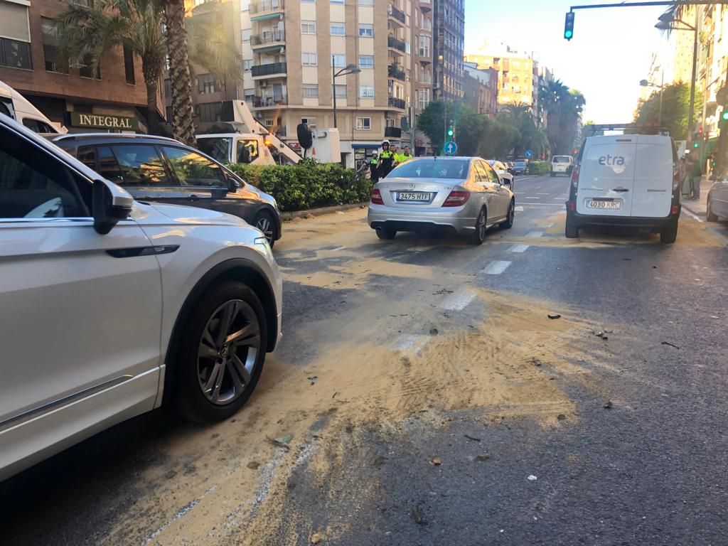 Accidente de tráfico en Peris y Valero