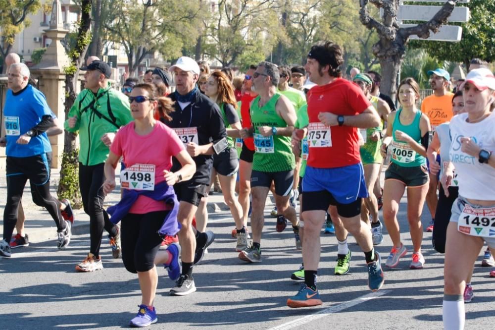 Media Maratón Murcia: Paso por Puente Reina Sofía