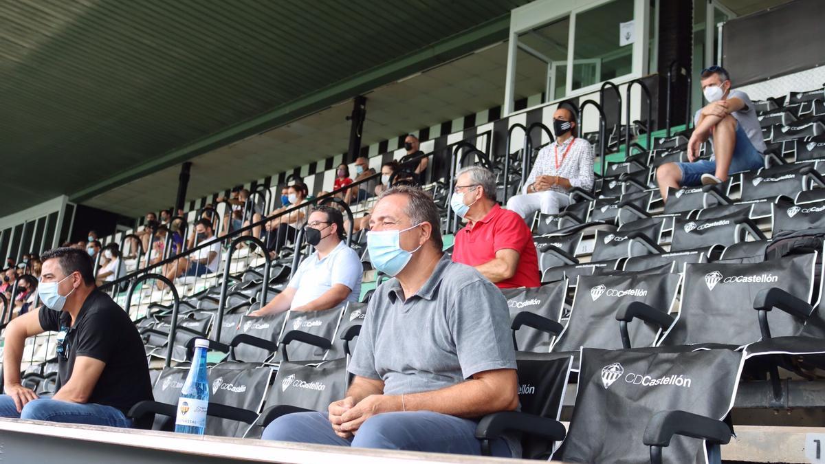 Salvador Gomar, en el Estadio Castalia.