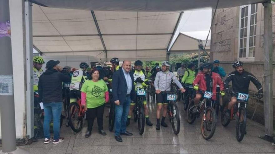 Arbo inicia a celebración da Festa da Lamprea coa Marcha BTT