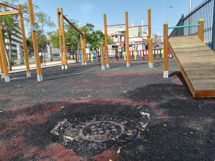 Parques infantiles de San Bartolomé de Tirajana, en mal estado