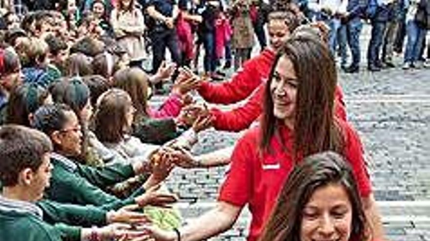 Nerea Valeriano celebra el títol