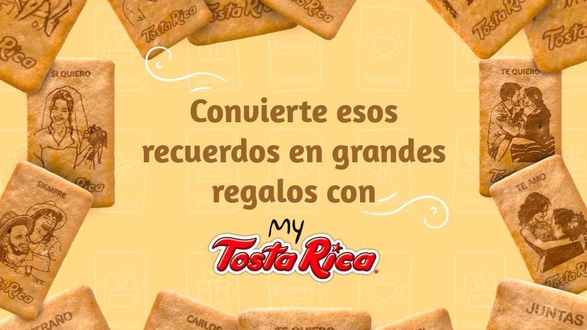 Las galletas personalziadas de TostaRica son una idea perfecta para regalar por el Día del Padre