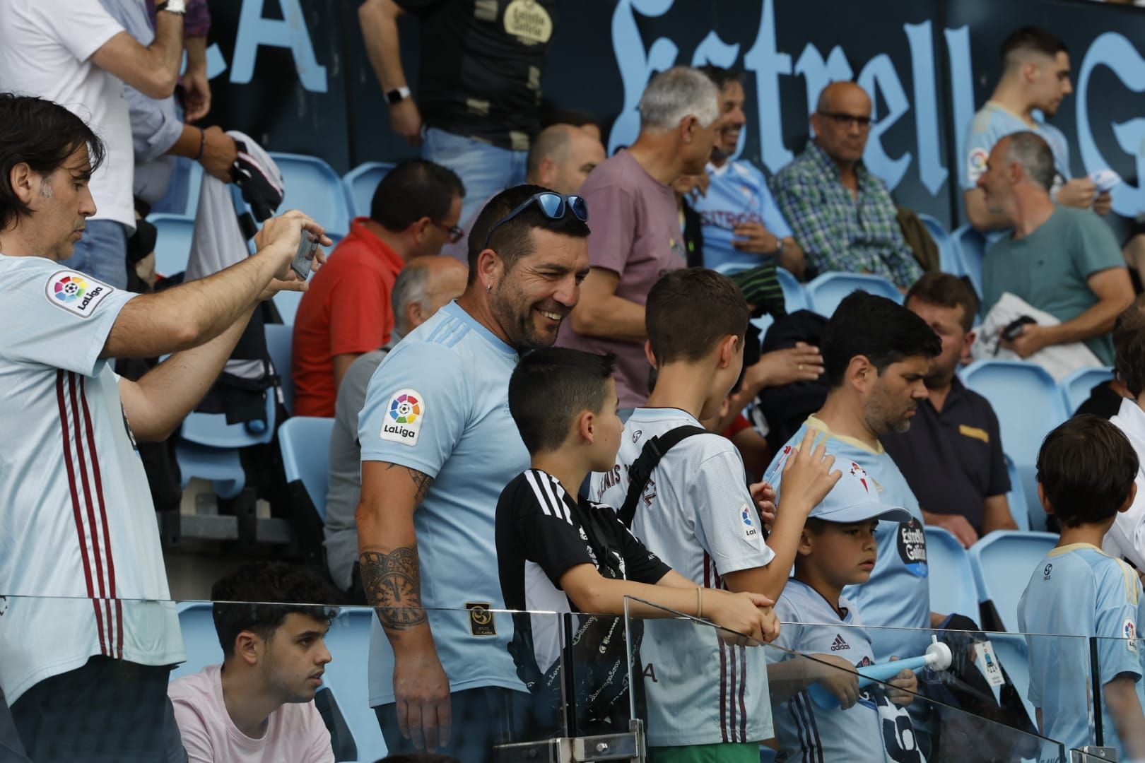 El Celta-Girona, en imágenes