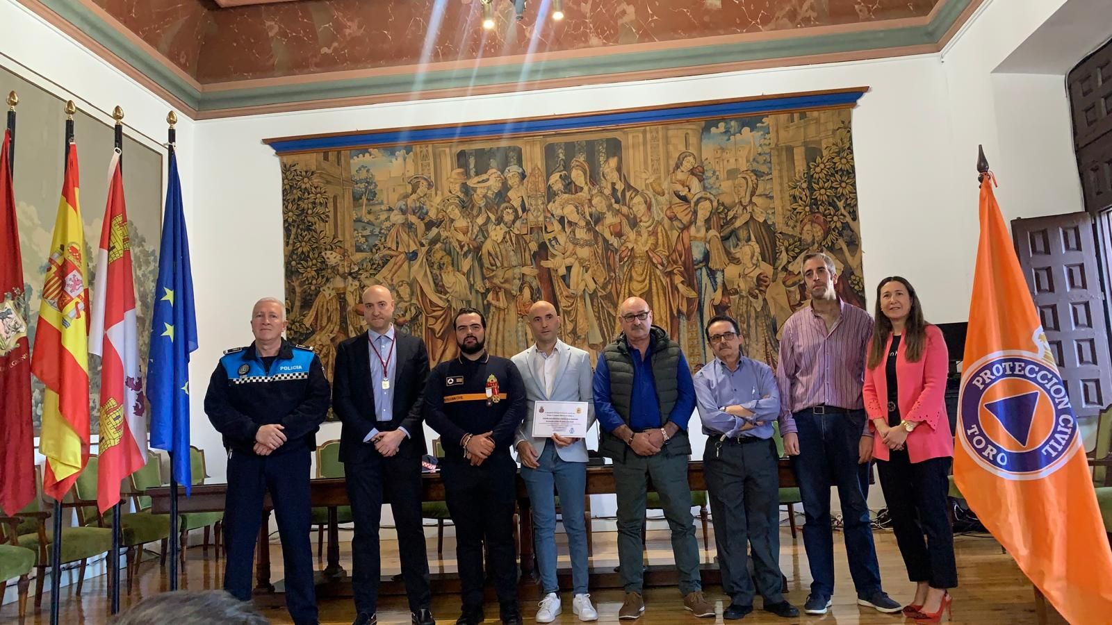 GALERÍA | La celebración del día de los patrones de Protección Civil en Toro, en imágenes