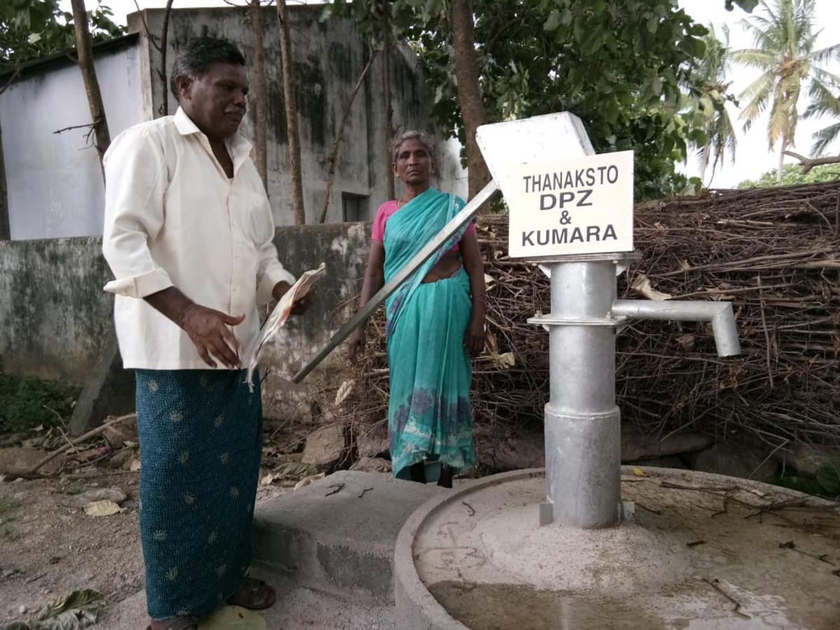 Construcción de un pozo para acceso a agua potable de la oenegé aragonesa Kumara Infancia, apoyado con fondos de la diputación.