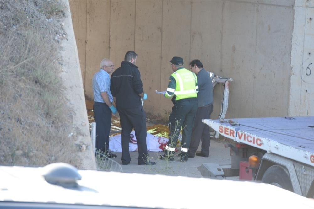 Grave accidente en la autovía Lorca-Águilas