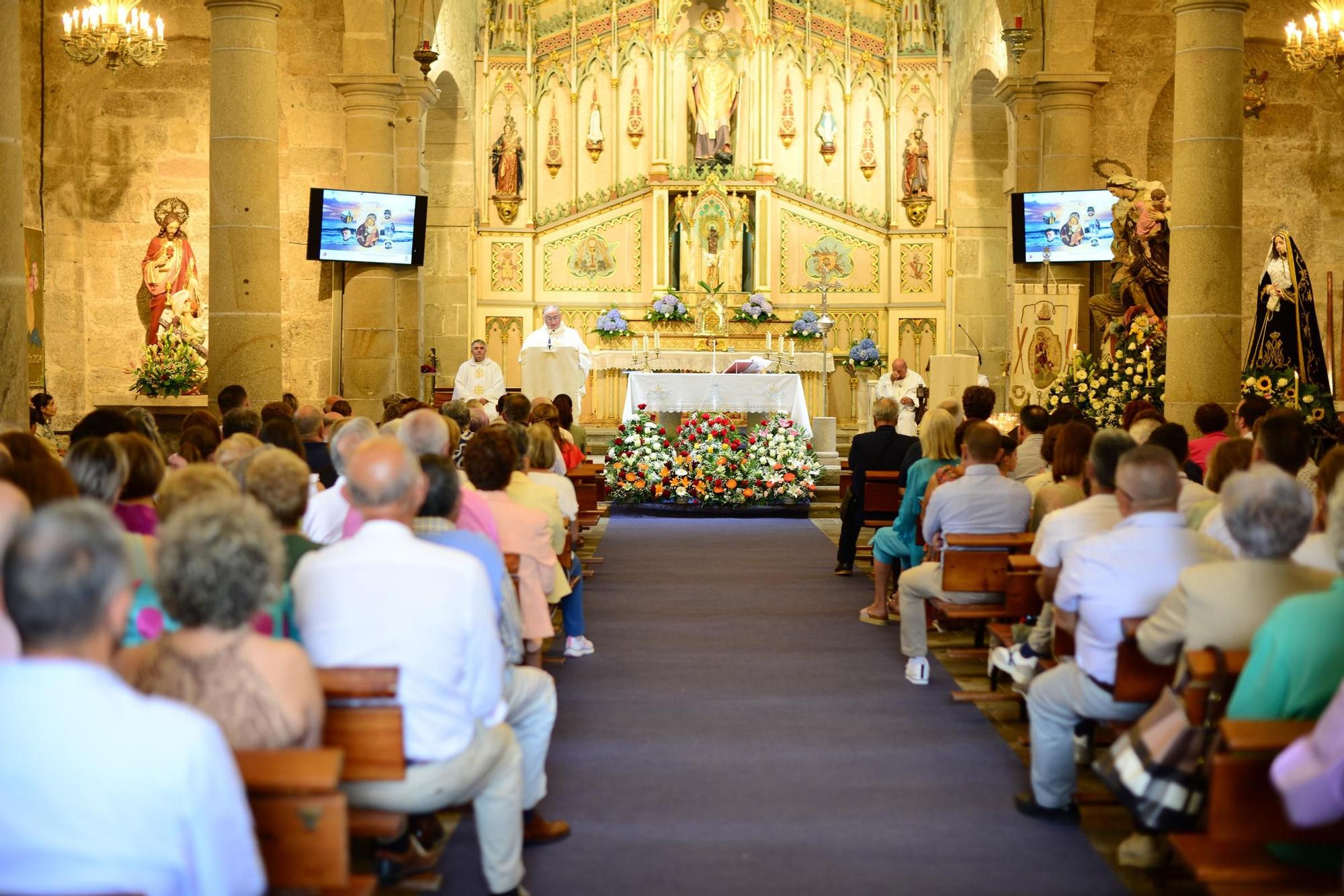 Las celebraciones en honor a la Virgen del Carmen en O Morrazo. La procesión en Bueu
