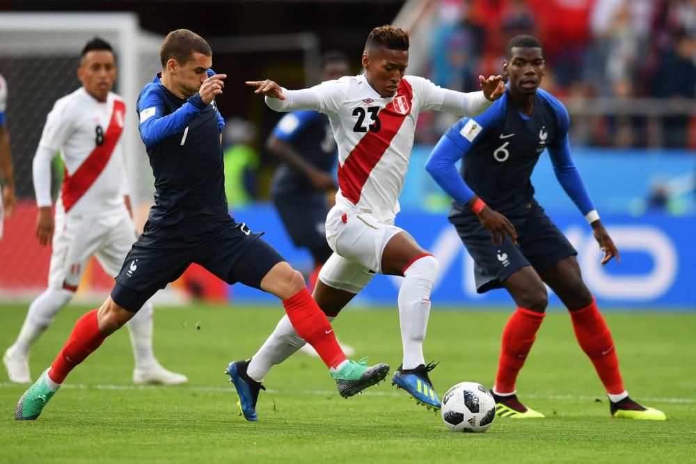 Mundial de Rusia: Francia-Perú