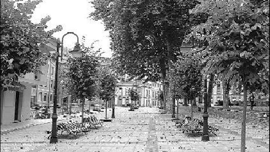 Parque de El Toral, en Pola de Allande.