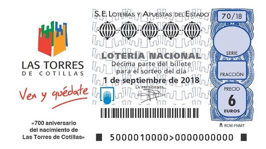 La Lotería  homenajea el 700º aniversario de la ciudad