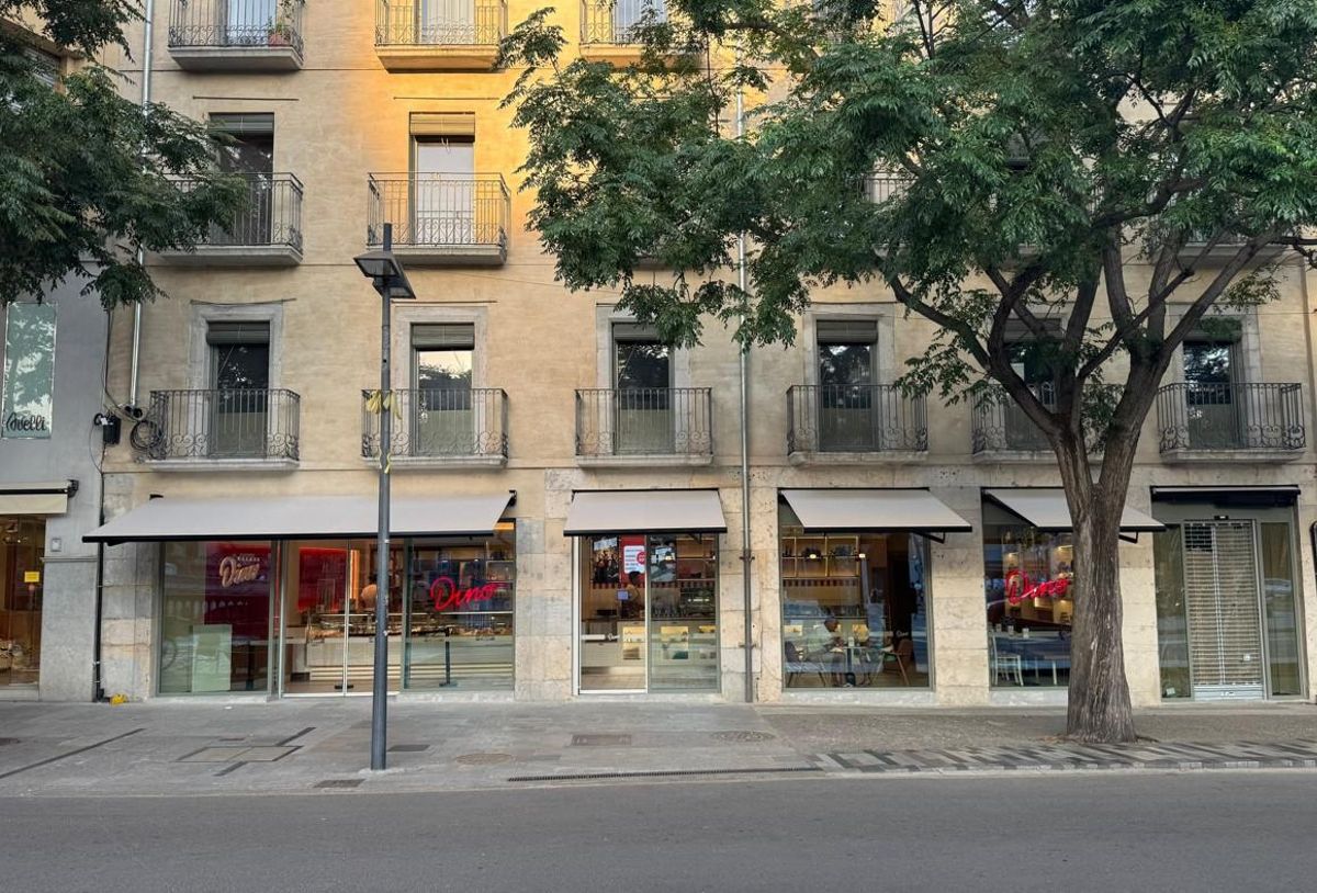La nova botiga de Gelati Dino a Girona.