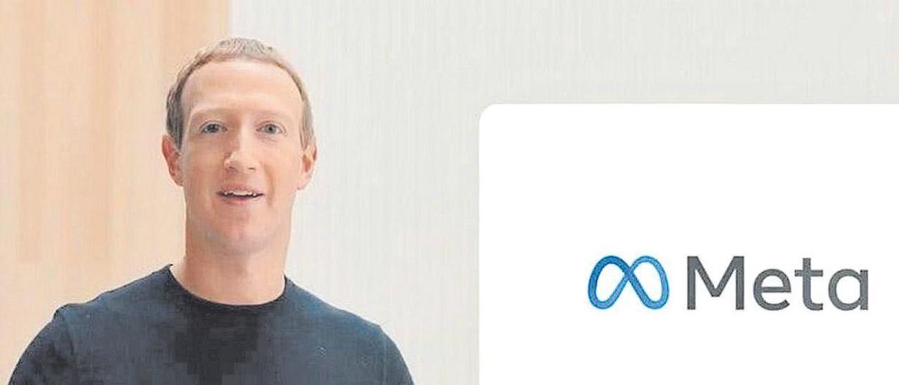 Mark Zuckerberg, uno de los creadores y fundadores de la red social Facebook, en la presentación de Meta, su proyecto de metaverso (izquierda). Una imagen de The Sandbox (derecha). | Activos