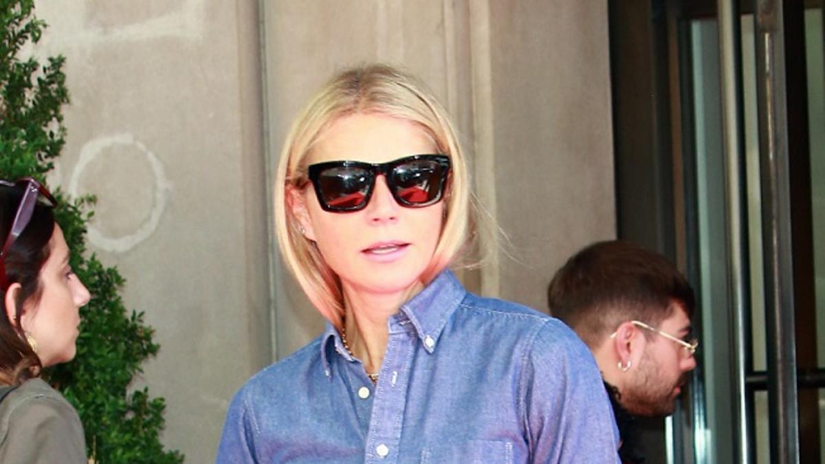 Gwyneth Paltrow con look denim