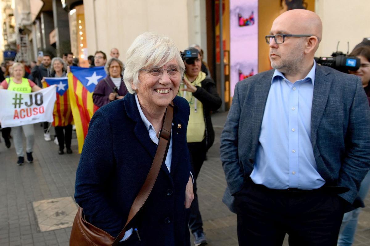 El retorno de Clara Ponsatí