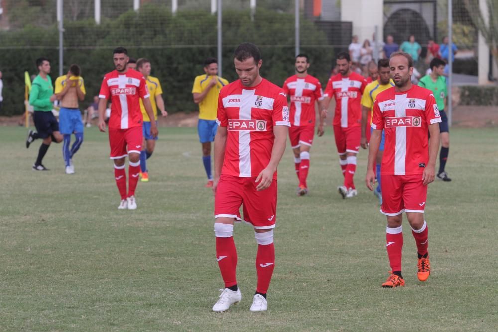 Partido de fútbol amistoso entre FC Cartagena y Mar Menor