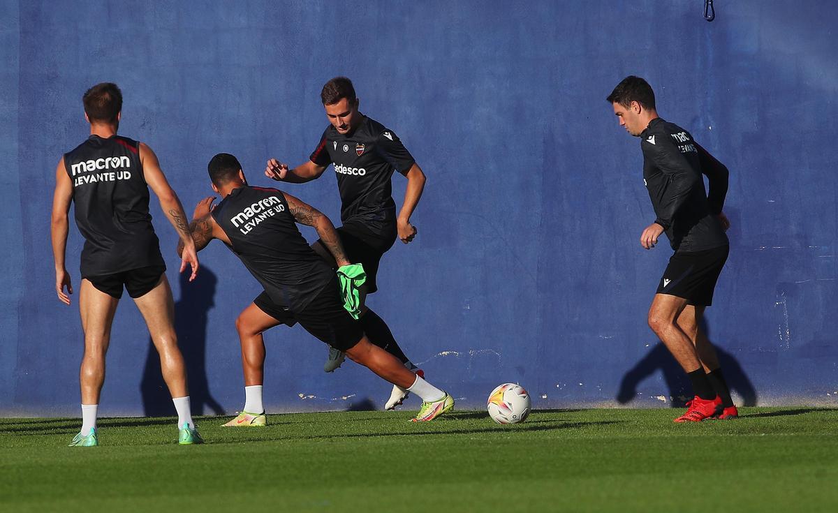 Así ha sido del entrenamiento del Levante UD de hoy