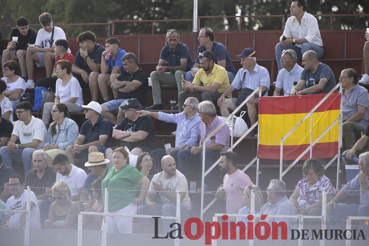 Novillada mixta en Mula (José Antonio Navarro Orenes, Álvaro Pastor, Toni Marín)
