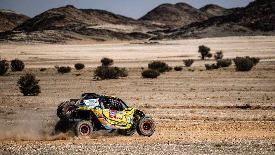 Pedro Peñate se coloca duodécimo al término de la séptima etapa del Dakar