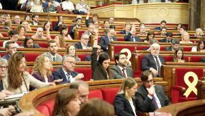 Pleno del Parlament.