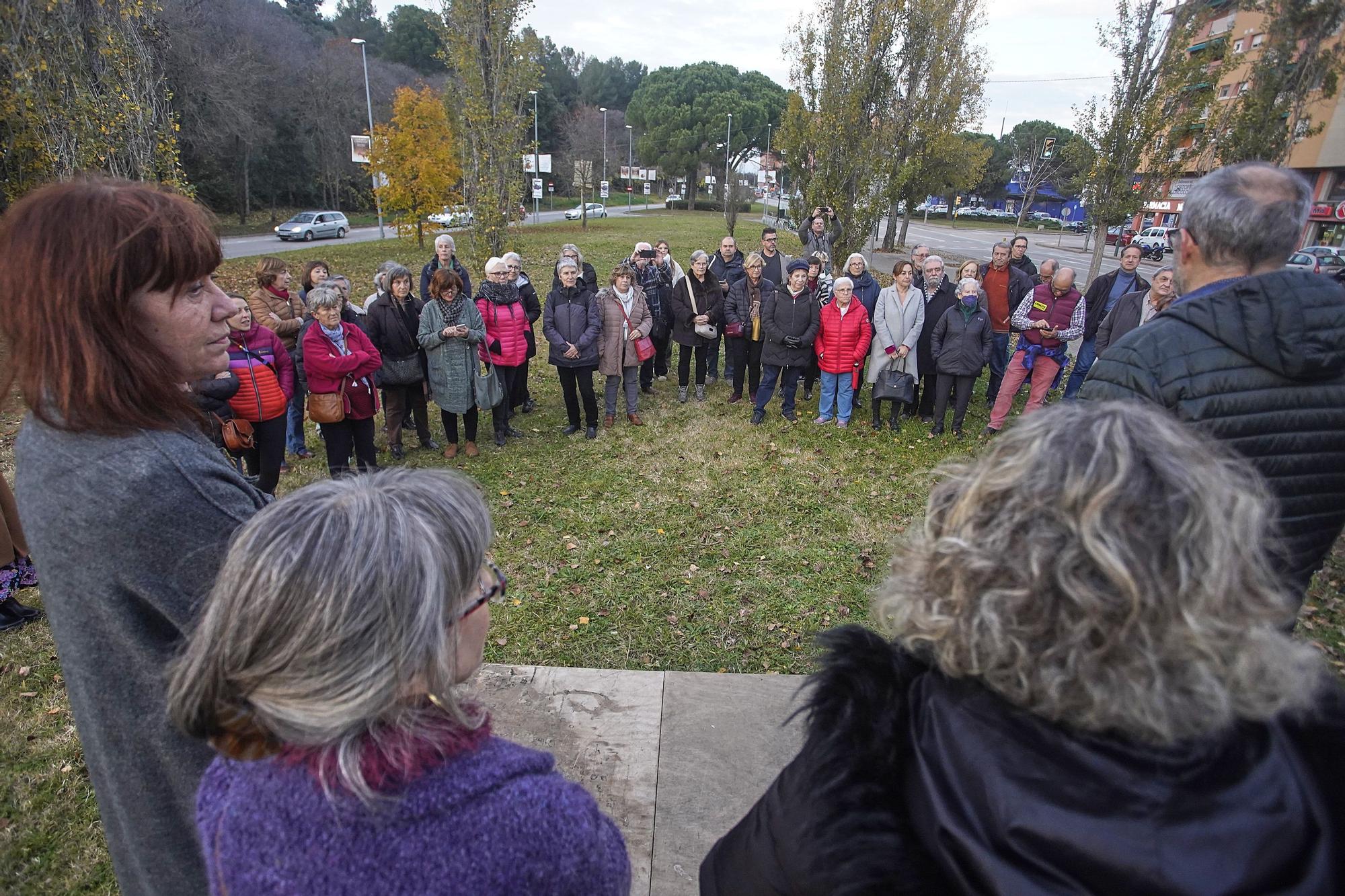 Bateig dels Jardins de Sant Ponç amb el nom de Rosa Bonillo González