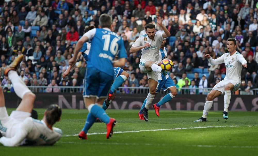 El Dépor sale goleado del Bernabéu