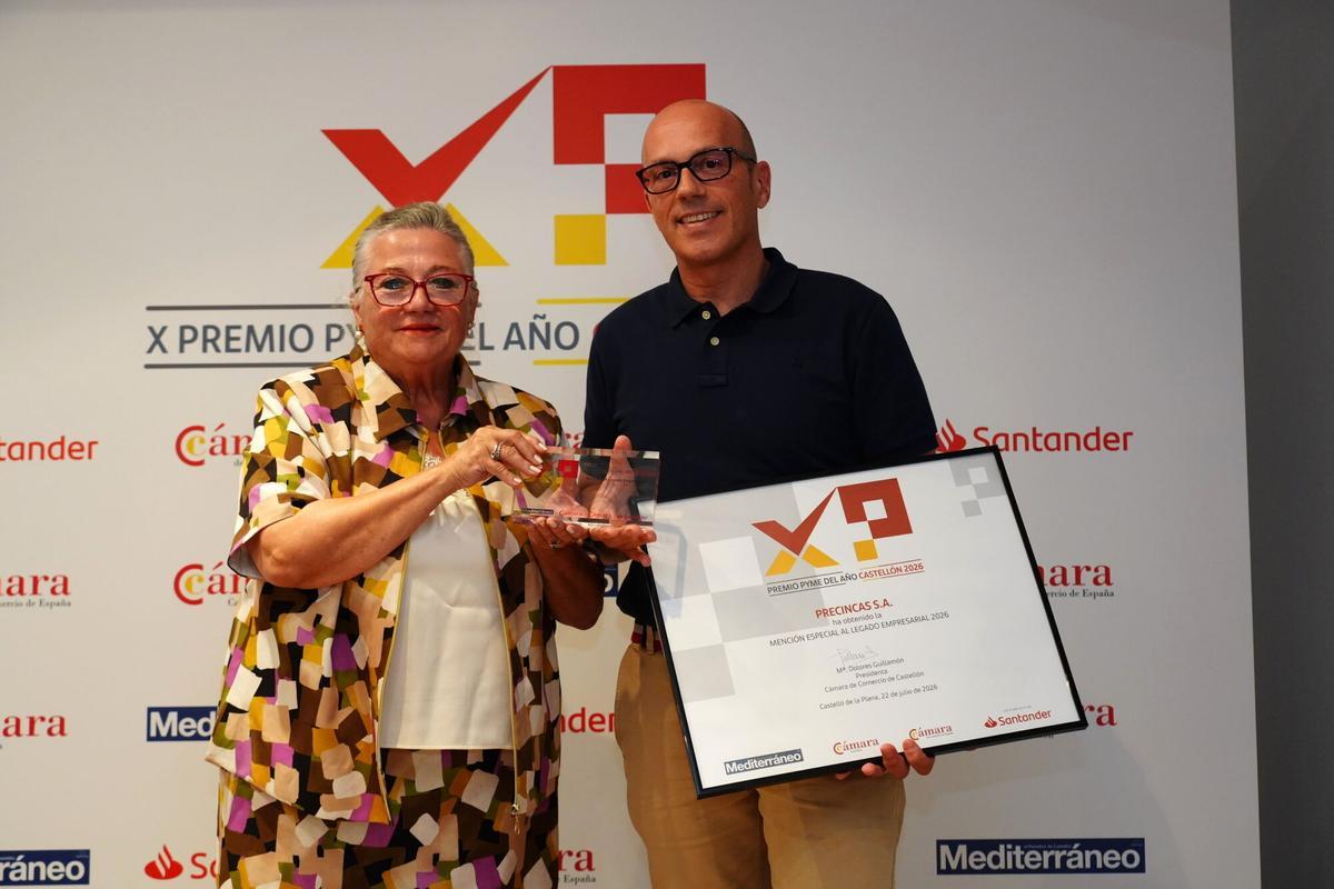 CASTELLON. CAMARA DE CAOMERCIO. ENTREGA DE LA X EDICION DE LOS PREMIOS PYME DEL AÑO CASTELLON 2026
