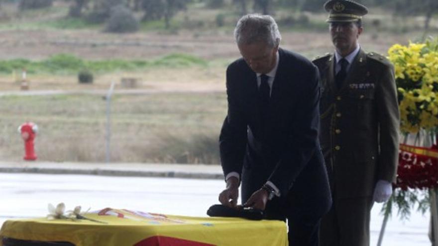 Funeral por el militar muerto en Líbano