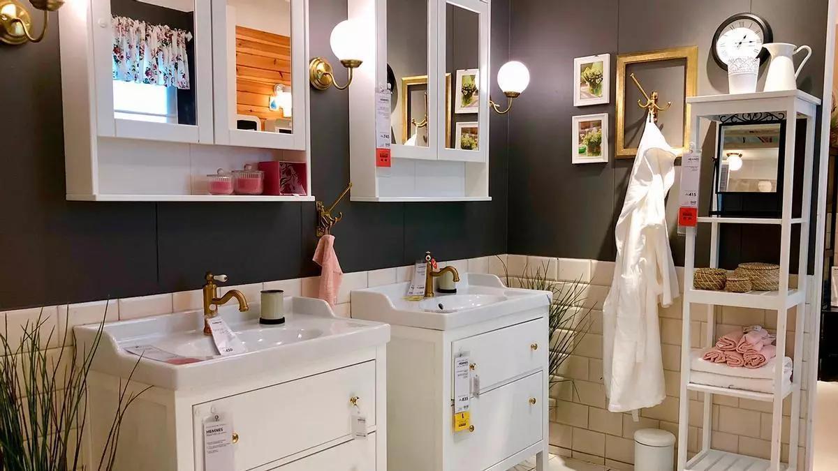 Adiós al toallero del baño y la humedad: Ikea tiene el armario para guardar toallas y botes