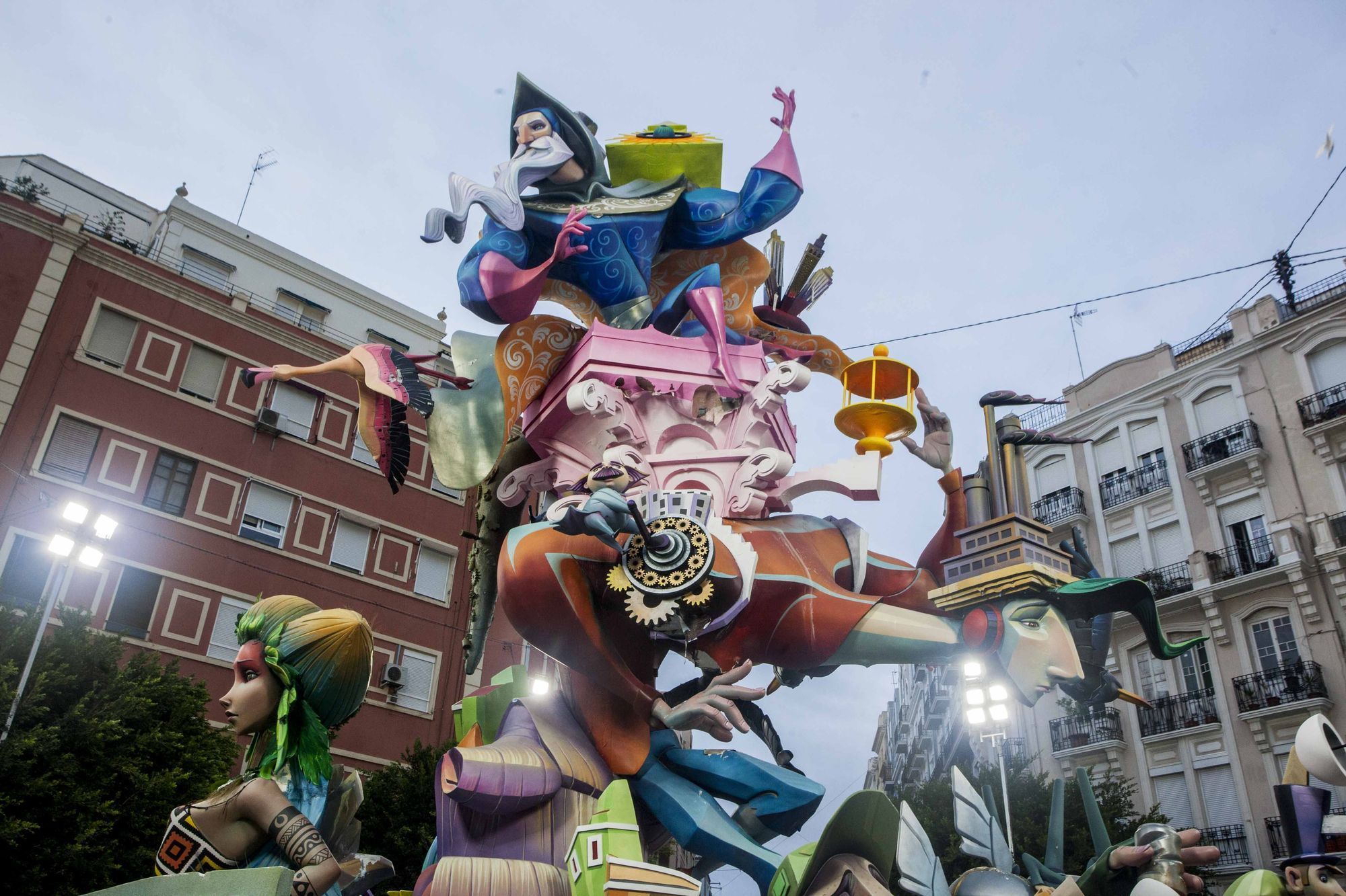 Las nueve fallas de especial y sus espectaculares escenas