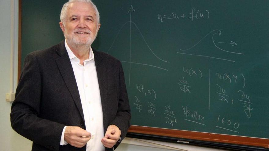 Juan Luis Vázquez, catedrático de Matemática Aplicada en la Universidad Autónoma de Madrid. // Epipress