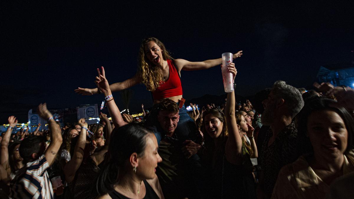 Miles de personas vibraron con la actuación de C. Tangana en Alicante, el pasado mes de mayo.