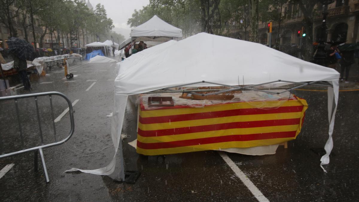 Calamidades y destrozos en Sant Jordi