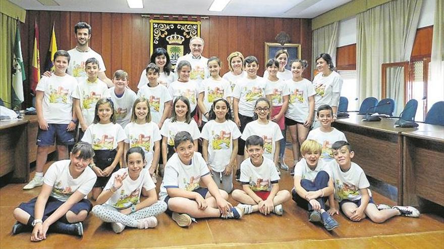 El consejo de participación infantil cierra el curso presentando su logo