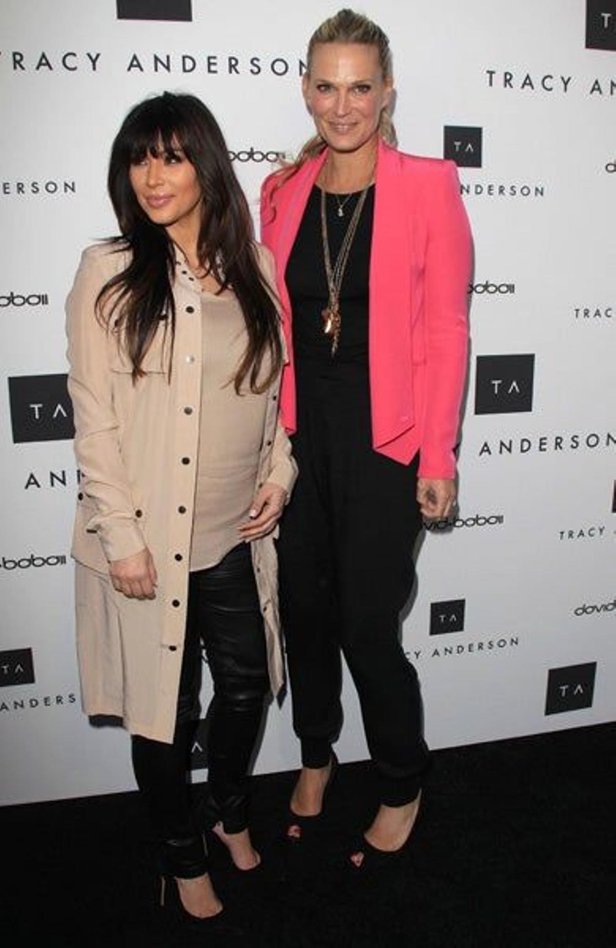 Kim Kardashian y Molly Sims