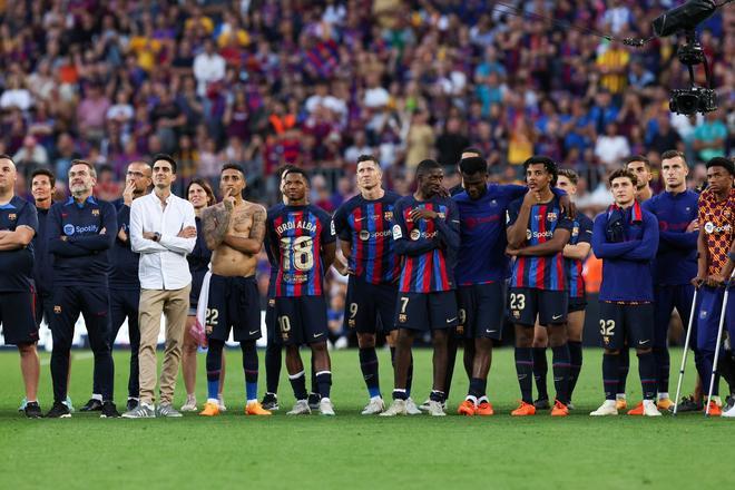 Las imágenes de la despedida de Jordi Alba, Busquets... ¡y el Camp Nou!