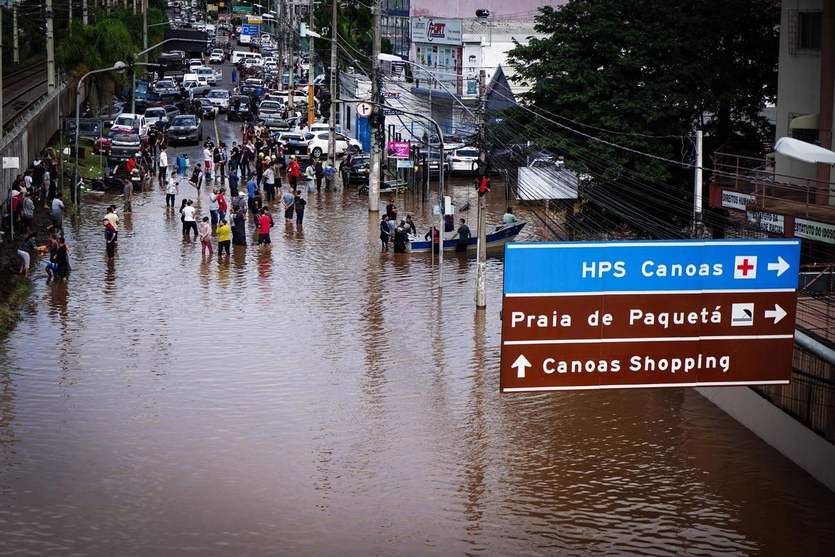 Las peores inundaciones en Brasil en los últimos 80 años