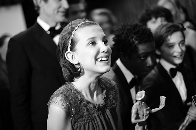 Millie Bobby Brown en los SAG Awards