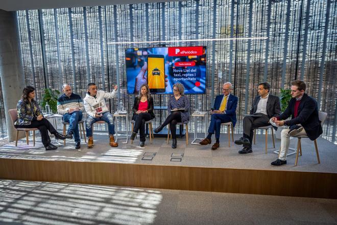 Debate sobre la ley del Taxi de EL PERIÓDICO