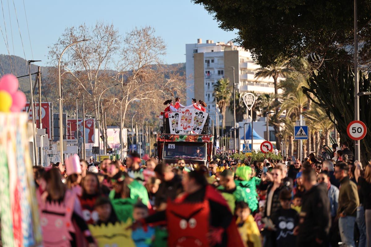 La rúa de Sant Antoni, en imágenes