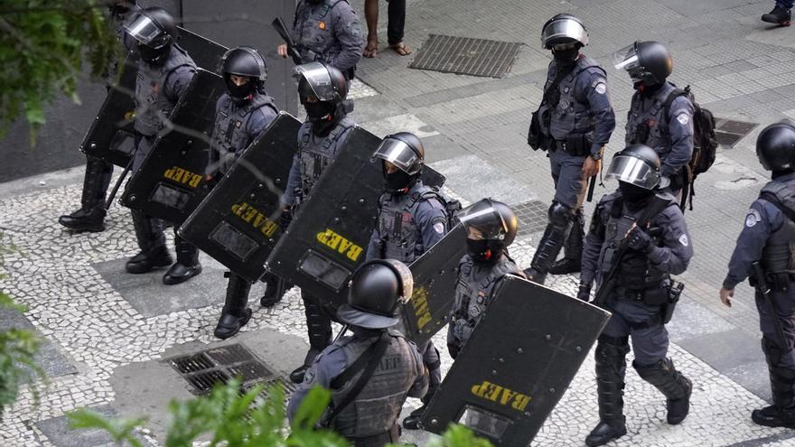 Policía de Brasil, en imagen de archivo.