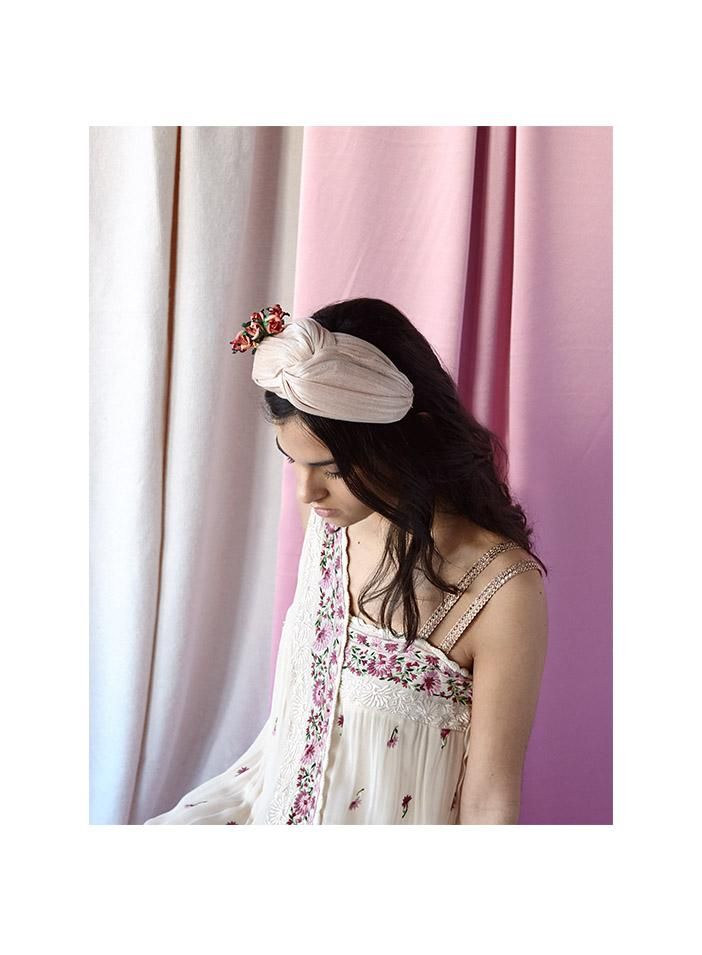 Mimoki for Intropia: turbante rosa