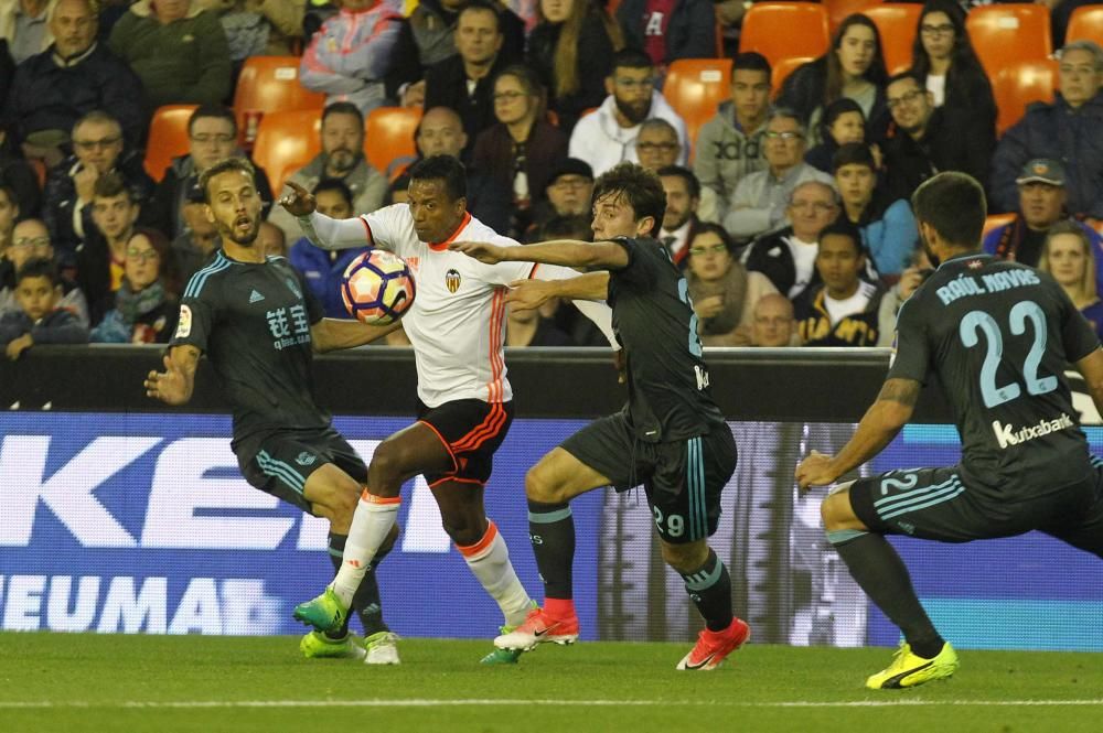 Valencia - Real Sociedad, en imágenes